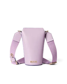 ECCO® Pot Umhängetasche aus Leder - Lila - M