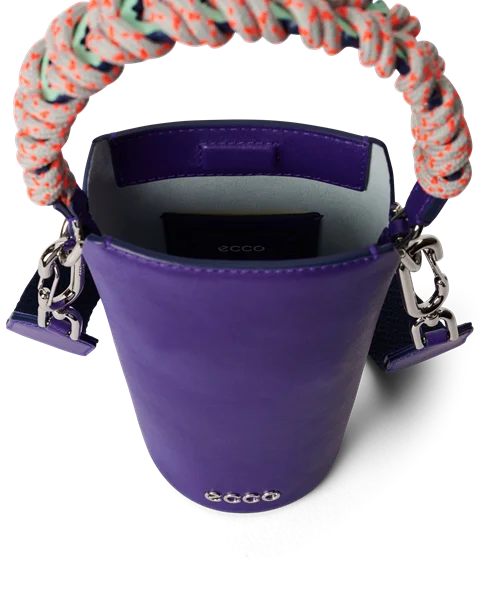 ECCO® Pot Leather Crossbody Bag - Purple - I