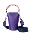 ECCO® Pot Leather Crossbody Bag - Purple - M