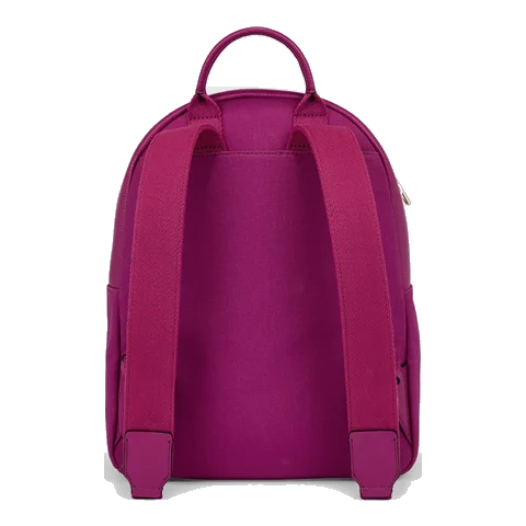 ECCO® Textureblock mali platneni ruksak - purpurna boja - Back