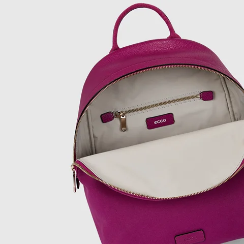ECCO® Textureblock petit sac à dos en toile - Violet - Inside