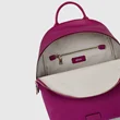 Mały tekstylny plecak ECCO® Textureblock - Fioletowy - Inside
