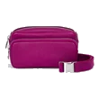 Bolsa cintura couro ECCO® Textureblock - Violeta - Front