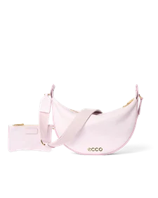 ECCO® Fortune Umhängetasche aus Leder - Pink - M