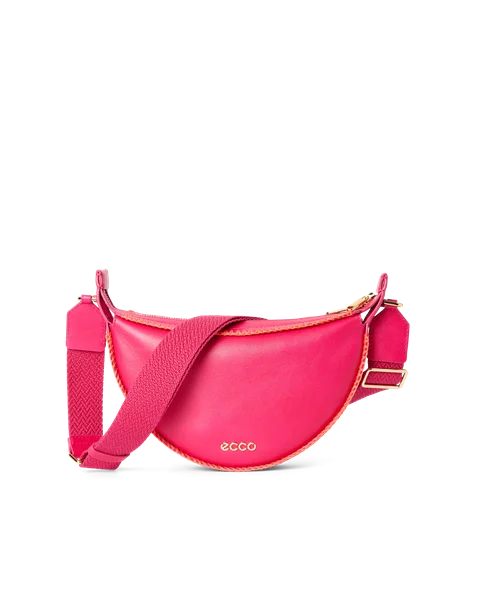 ECCO® Fortune Hobo-Tasche aus Leder - Pink - M