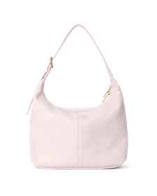 ECCO® Hobo Hobo-Tasche aus Leder - Pink - M