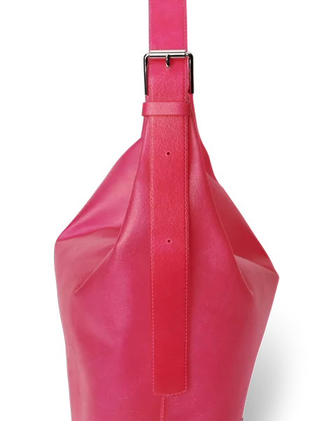 Usnjena malhasta torba ECCO® Hobo - Pink - D2