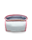 Skórzana torba przez ramię z klapką ECCO® - Różowy - Be