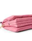 Kožená kabelka cez rameno ECCO® - Ružová - D2
