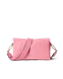 Kožená kabelka cez rameno ECCO® - Ružová - M