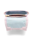Kožená crossbody kabelka ECCO® Pinch - Růžová  - Be