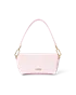 Kožená crossbody kabelka ECCO® Pinch - Růžová  - M