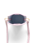 ECCO® Pot Umhängetasche aus Leder - Pink - Be
