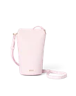 ECCO® Pot Umhängetasche aus Leder - Pink - M