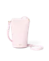 ECCO® Pot Umhängetasche aus Leder - Pink - M