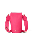 Kožená crossbody kabelka ECCO® Pot - Růžová  - M