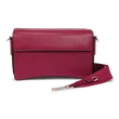 Skórzana torebka przez ramię ECCO® Pinch - Czerwony - Front