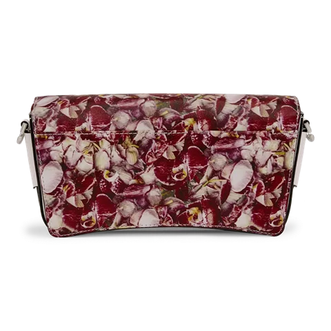 ECCO® Pinch Leather Crossbody Bag - Red - Back