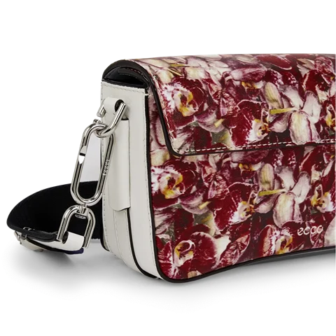 ECCO® Pinch Leather Crossbody Bag - Red - Lifestyle 2