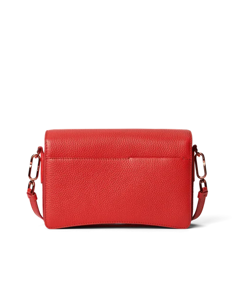 ECCO® Pinch crossbody-laukku nahkaa - Punainen - B