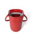 ECCO® Pot Umhängetasche aus Leder - Rot - I