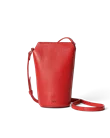 ECCO® Pot Umhängetasche aus Leder - Rot - M