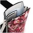 ECCO® Pot kožna torba preko ramena - Crvena - Inside
