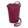 ECCO® Pot skuldertaske i læder - Rød - Front