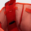 Kožená kabelka rameno ECCO® Sail - Červená - Inside