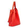 Kožená kabelka rameno ECCO® Sail - Červená - Main