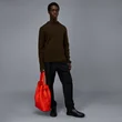 ECCO® Sail Leather Shoulder Bag - Red - Lifestyle
