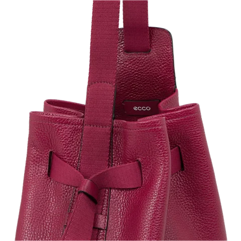 Skórzana torba na ramię ECCO® Sail - Czerwony - Lifestyle