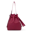Skórzana torba na ramię ECCO® Sail - Czerwony - Front