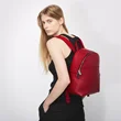 ECCO® Textureblock kis bőr hátizsák - Piros - Lifestyle