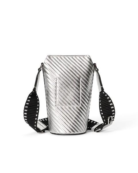 ECCO Pot Bag - Silver - B