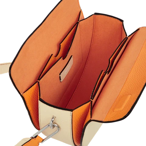 ECCO Colorblock Saddle Bag - Amarelo - Inside