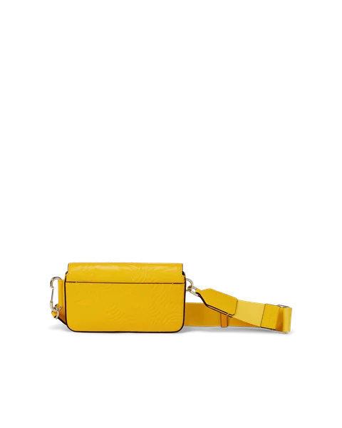 ECCO® Leather Crossbody Bag - Yellow - B