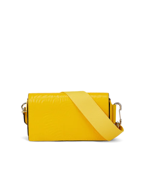 ECCO® Leather Crossbody Bag - Yellow - M