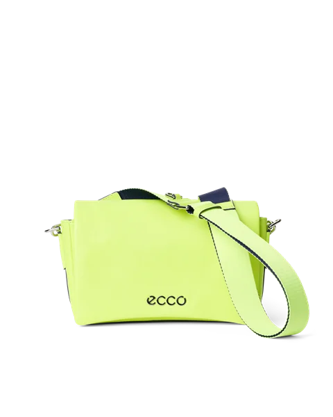 ECCO® Pinch skuldertaske i læder - Gul - M