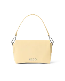 ECCO® Pinch skuldertaske i læder - Gul - M