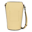 Kožené crossbody kabelka ECCO® Pot Textureblock - Žltá - Back