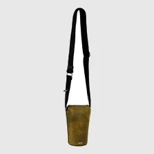 ECCO® Pot Leather Crossbody Bag - Yellow - Main