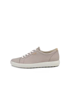 ECCO® Soft 7 sneakers i nubuck til damer - Grå - O