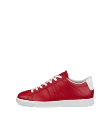 ECCO® Street Lite sneakers i læder til damer - Rød - O