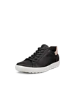ECCO® Soft 7 Damen Ledersneaker - Schwarz - M