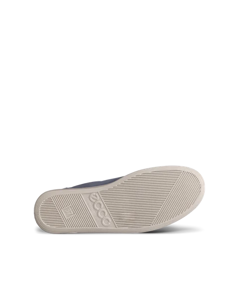 ECCO® Soft 2.0 Damen Sneaker aus Nubukleder - Blau - S