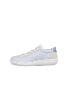 ECCO® Soft Zero Damen Ledersneaker - Blau - O