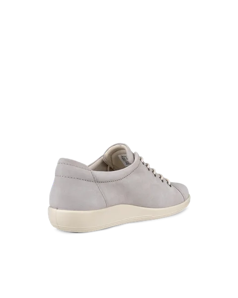 ECCO® Soft 2.0 Damen Sneaker aus Nubukleder - Grau - B