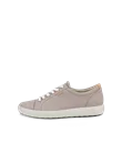 ECCO® Soft 7 Damen Sneaker aus Nubukleder - Grau - O