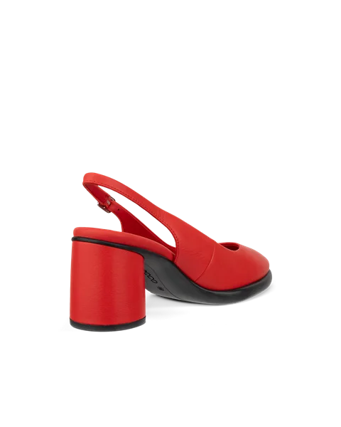 ECCO® Sculpted LX 55 Damen Lederpumps mit Blockabsatz - Rot - B